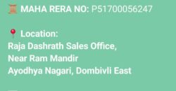🏡 Premium 1 & 2 BHK Homes for Sale | Raja Dashrath, Dombivli East